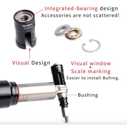 Kit de démontage et d'installation de bagues d'amortisseur RISK KROXNE - 3  