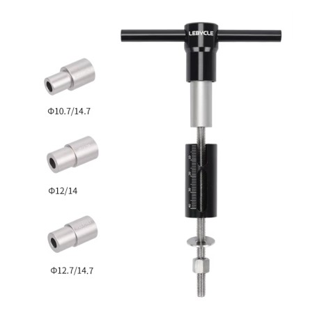 Outil de montage et démontage de bagues ou roulements à enfoncer fabriqué par Lebike en aluminium et métal KROXNE - 1  