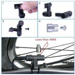 Bafang Geschwindigkeitssensor und Extender für BBS01B BBS02B BBSHD Elektrofahrrad Bafang - 4  