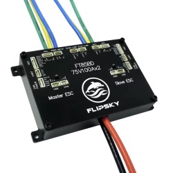Controler ESC Flipsky FT85bd cu carcasă din aluminiu pentru skateboard electric, bicicletă, scuter sau motocicletă KROXNE - 2  