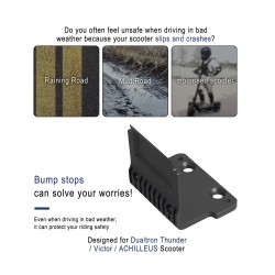 Upravená zesílená hliníková protikolizní přepážka pro Dualtron Thunder, Victor, Achilles, DT3 Minimotors - 13  