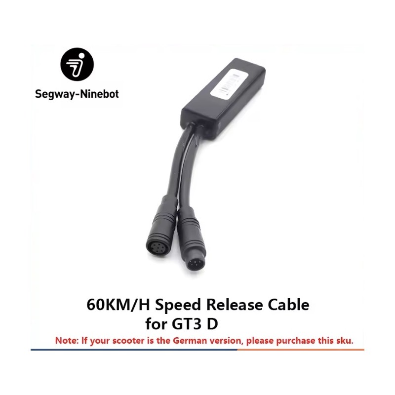 Oplåsningssæt til Segway GT3 D tysk version, Segway GT3 E, når 60 km/t - ingen hastighedsgrænse Segway - Ninebot - 5 Tilpasset o
