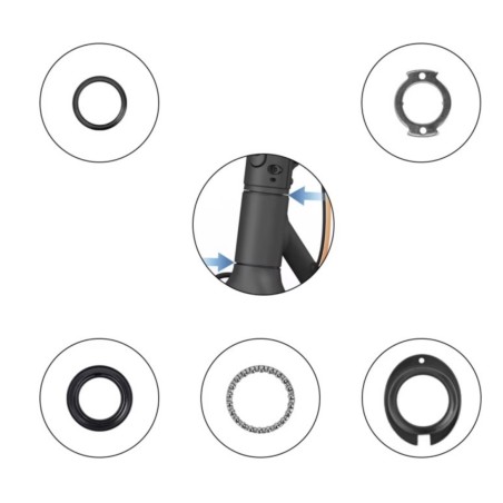 Stuur- en lagerset voor Segway F2, F2 Plus, F2 Pro of vergelijkbaar Segway - Ninebot - 1 Geschikt voor Segway F2, F2 Plus, F2 Pr