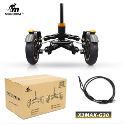 Suspensie fata Monorim X3 cu doua roti pentru Ninebot Max G30 & scutere similare – Piesa de schimb & amortizor Monorim - 4 Kit d