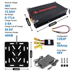 Externer Akku Segway ZT3 Pro 48V 13.5Ah MBp48-ZT3 | Mehr Reichweite  - 2  