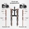 Sospensione anteriore Monorim MZ3 Plus Dual Air per Segway ZT3 piu comfort  - 7  