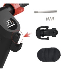 Trava de gancho com fivela compatível com HX X7 e HX X8 para fecho seguro  - 3  