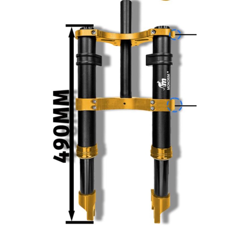 Perednia pidviska Monorim MD0 Coil Spring 490mm x 165mm  - 5 
Sumisnist: Monorim MD0 Coil Spring 490mm x 165mm dlia sumisnykh pe