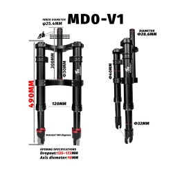 Predni odpruzeni Monorim MD0-V1 pro Xiaomi M365/Pro  - 11 
Kompatibilita: Monorim MD0-V1 pro Xiaomi M365/Pro a kompatibilni mode