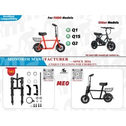 Suspensão dianteira Monorim MD0-Super73Z para e-bike Super73 Z  - 1 
Compatibilidade: suspensão dianteira Monorim MD0-Super73Z p