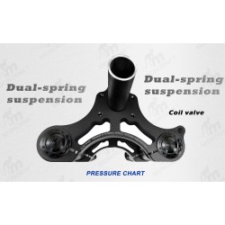 Priekine pakaba Monorim ME0 Coil spring version 565mm x 165mm  - 11 
Suderinamumas: ME0 Coil Spring 565mm x 165mm suderinamiems 