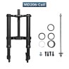 Monorim MD206 Vorderfederung Dual Air Version 490mm x 206mm  - 1 
Kompatibilitat: MD206 Dual Air 490mm x 206mm fur passende Aufn