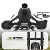 Suspensao dianteira Monorim MD206 Dual Air version 490mm x 206mm  - 10 
Compatibilidade: MD206 Dual Air 490mm x 206mm para fixac