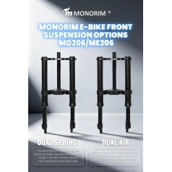 Monorim MD206 Coil Spring framfjadring 490mm x 206mm  - 7 
Kompatibilitet: Monorim MD206 Coil Spring framfjadring 490mm x 206mm,