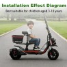 Sedež Monorim SCMax-ZT3 za skiro Segway ZT3 series  - 2  