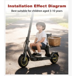 Siège Monorim SCMAX-G2 pour trottinettes Segway Max G2 et G65  - 1  