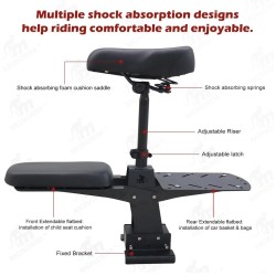 Siège Monorim SCMAX-G2 pour trottinettes Segway Max G2 et G65  - 4  
