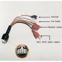 Sinusoidalou kyma brushless motor controller kit 48V 84V 50A 3000W me gkazi kai othoni  - 15 Lista proionton

Kontroler 50A + 1 