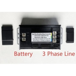 Sinusgolf brushless motor controller kit 48V 84V 50A 3000W met gashendel en display  - 18 Productlijst

50A controller + 1 gashe