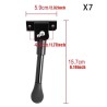 Seitenstaender fuer E Scooter HX X7, HX X8, HX X9 oder aehnliches Modell  - 1 
Praezise Kompatibilitaet mit HX X7, HX X8, HX X9 