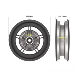 Llanta delantera para para los patinetes eléctricos Xiaomi 5 Max, 5 Pro, Elite y 5 Xiaomi - 11  