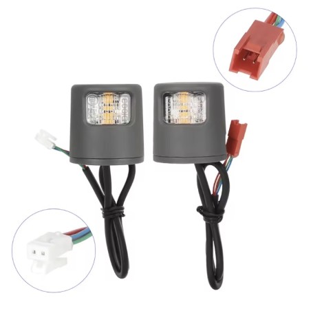 LED-Blinker für E-Scooter Xiaomi 5/5 Pro/5 Plus/5 Max oder ähnlich - Signal- & Sicherheits-Kit  - 1 
Klare Kompatibilität: passe