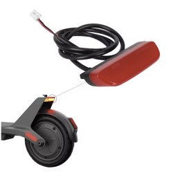 Luz traseira do guarda-lamas para trotinete Xiaomi 4 Lite 2nd Gen  - 1 Compatibilidade certa: para o guarda-lamas da trotinete X