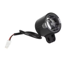 Luz dianteira para trotinete Xiaomi Electric Scooter Elite  - 1 
Compatibilidade: Indicada para a Xiaomi Electric Scooter Elite.