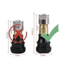 Extended air valve for Segway ZT3 / Segway Max G3 scooter or similar  - 5 Fit: air valve extension for Segway ZT3, Segway Max G3