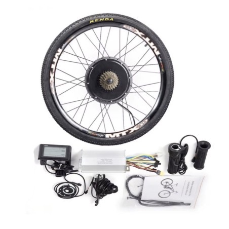 Elektrisk sykkelkonverteringssett kontroller 48v 1000w motor 26, 27,5 og 29" KROXNE - 1  