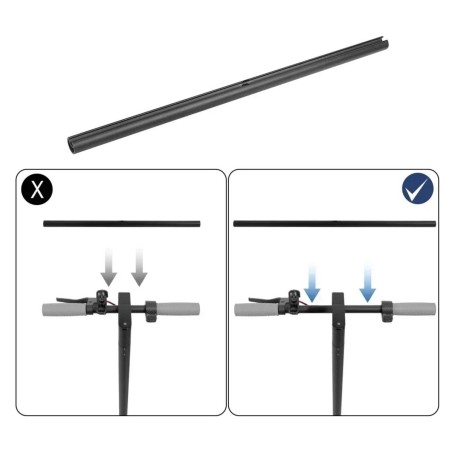 Bredt styr 52cm til Xiaomi M365 Pro Essential 1S  - 9 
Egnethed: 52cm bredt styr til Xiaomi M365, Pro, Essential, 1S eller ligne