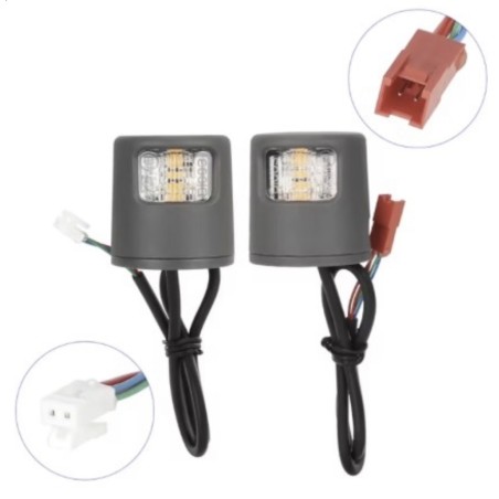 LED-Blinklichter für Xiaomi 4 Lite 2nd E-Scooter oder ähnlich, Signal- und Sicherheitskit  - 1 Passend für Xiaomi 4 Lite 2nd und