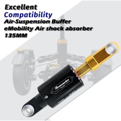 Monorim X3 Max Air dvigubos priekinio rato pakabos sistema Ninebot Max G2: dalis ir amortizatorius Monorim - 2 Suderinama su Nin