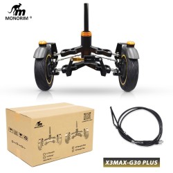Monorim X3 Max Air dual front wheel suspension for Ninebot Max G2: rezervna chast i amortisyor Monorim - 4 Suvmestima s Ninebot 