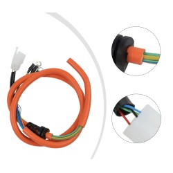 Cabo de motor 1000W ou superior com 5 sensores Hall - cabo grosso de alta qualidade  - 1 
Adequado para motores elétricos de 100