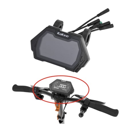 Zaslon armaturne plošče za električni skiro Kukirin G2 Pro / G2 Max TFM13-FEIMI in TMF13-FEIMI-4  - 1 Primerno za električne ski