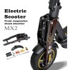 Predné odpruženie Monorim MX2 pre elektrické skútre Ninebot Max G2 alebo podobné (G 2E, G2D, G2P, G2x) Monorim - 1 Predné odpruž