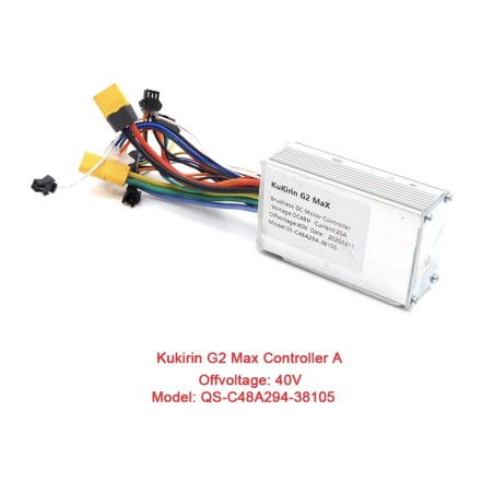 Kontroler 48V za romobil Kukirin G2 Max bezčetkasti DC motor  - 1 
Kompatibilan s romobilom Kukirin G2 Max i 48V bezčetkastim DC