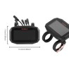 Painel controlo ecrã Kukirin G3 Pro display LCD