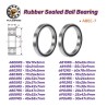 Komplekt ot 2 uplotneni sferichni lagera RS ABEC 7 - 6810RS, 6800RS, 6801RS, 6802RS, 6803RS, 6804RS, 6805RS  - 2 Suvmestimost po