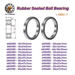 Zárt golyóscsapágy készlet RS ABEC7 2 db 6806RS 6807RS 6808RS 6809RS 6811RS 6812RS 6900RS  - 2 Elérhető 6806RS, 6807RS, 6808RS, 