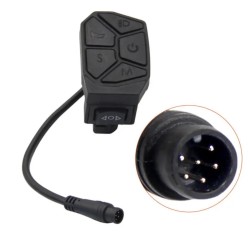 Botonera 7 en 1 de encendido, luces, intermitentes y modos para iScooter iX3, iX4, iX7 Pro, Smartgyro, Urban Glide o similar  - 