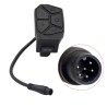 Comando 7 em 1 de ligar, luzes, piscas e modos para iScooter iX3, iX4, iX7 Pro, Smartgyro, Urban Glide ou similar  - 7 Compatíve