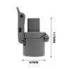 Sulankstymo mechanizmo dalis Segway Ninebot MAX G2, atsarginis varžtas ir svirtis  - 25 Skirta Segway Ninebot MAX G2 sulankstymo