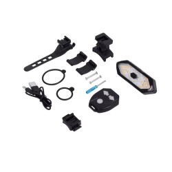 Zestaw tylnych kierunkowskazów do Segway Ninebot D18, D28, D38, F20, F25, F28, F30 i F40 lub podobnych  - 1 Przeznaczony do Segw