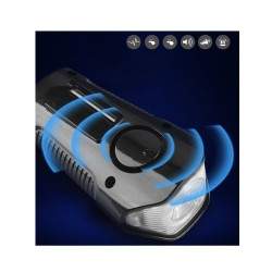 Foco Linterna Con Claxon Para Patinetes o Bicicletas Wan - 4  
