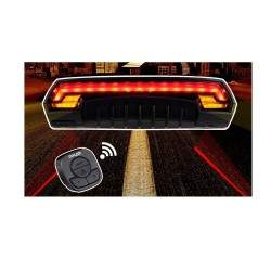 Knipperlicht met richtingaanwijzer voor scooters en fietsen Wan - 1  