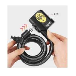 Candados con alarma de alta sensibilidad - potencia de ruido superior a los 100 decibelios. Llave, mando o app móvil Wan - 3 Pro