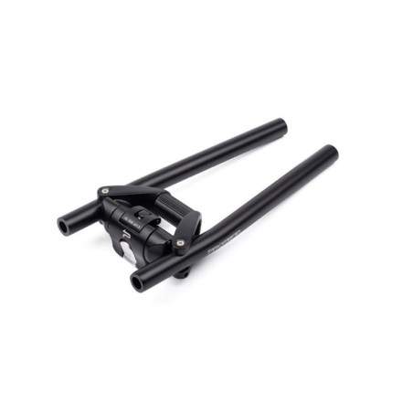 90 degree foldable aluminum handlebar  - 1 90 degree foldable aluminum handlebar
Easy fold handlebar to a 90 degree angle
Instal