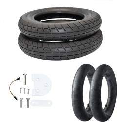 Kits de roda da marca Emove de 10 "para Xiaomi PRO Preto - Vermelho - Branco  - 1  